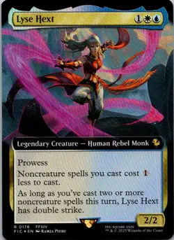 Lyse Hext (Extended Art) 0178 Commander: Final Fantasy Foil MTG - Image 1