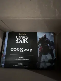 Secret Lair x God of War: Norse Foil Playstation Superdrop 2025 MTG - Image 1