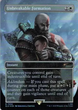 MTG Unbreakable Formation (7052) | NM Foil | Secret Lair God of War {SLD} - Image 2