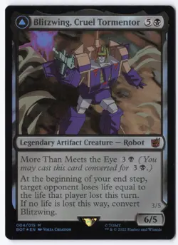 Blitzwing, Cruel Tormentor M Universes Beyond: Transformers 4 NM - Image 1