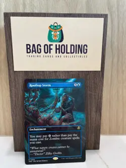 Rooftop Storm - 0306 - Borderless - Innistrad Remastered - MTG -NM - Image 1