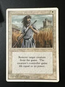 Swords To Plowshares X1 4th Edition LP Condition See Pics Front Back - Image 1