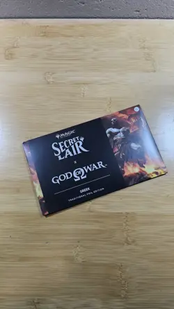 Magic the Gathering Secret Lair Playstation God of War: Greek (Foil) - Image 1