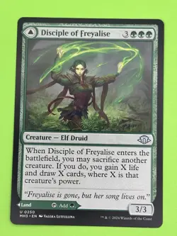 MTG Disciple of Freyalise NM Modern Horizons 3 uncommon green - Image 1