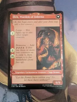 Magic The Gathering Clive, Ifrit's Dominant MTG Final Fantasy Regular NM - Image 2