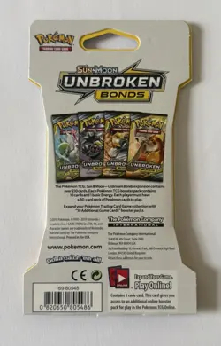 Pokemon - Unbroken Bonds Sleeved Booster Pack Gardevoir & Sylveon Art - Sealed! - Image 2