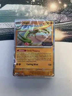 Sealed Flygon Promo 16 Build and Battle Phantasmal Flames Pokemon Deck - Image 1