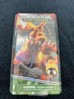 Pokemon TCG Diamond & Pearl Secret Wonders Factory Sealed Lavaflow Theme Deck - Image 1