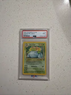 2000 Pokemon Game Base II 18 Venusaur-Holo PSA 9 - Image 1