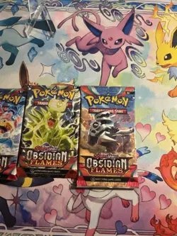 Pokemon SV Obsidian Flames Booster Pack - ART SET (Set Of 4) - Image 2