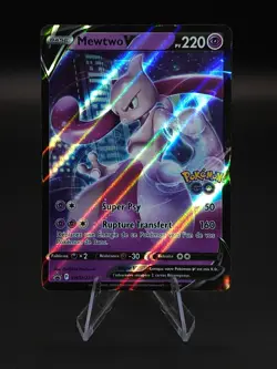 Carte Pokemon : Mewtwo V SWSH223 - E&B Promo - Misprint - NM - FR - Image 2