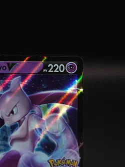 Carte Pokemon : Mewtwo V SWSH223 - E&B Promo - Misprint - NM - FR - Image 4