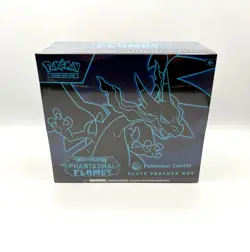 Phantasmal Flames Pokemon Center Elite Trainer Box - Sealed, w/ ETB protector - Image 1