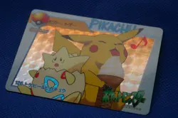 Pokemon Japanese Carddass Anime Collection Holo pikachu 1998 - Image 4