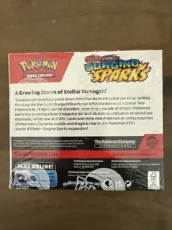Pokemon TCG Scarlet & Violet SURGING SPARKS Booster Box NEW/Factory Sealed - Image 3