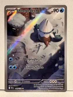 Pokemon TCG Schnebedeck MEG 140/132 Mega Entwicklung Deutsch NM Karte - Image 1