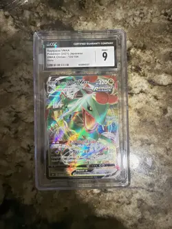 Rayquaza VMAX #120/184 Japanese CGC 9 2021 Pokemon VMAX Climax - Image 1