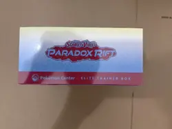 Paradox Rift Elite Trainer Box Pokemon Center ETB [Roaring Moon] sealed - Image 5