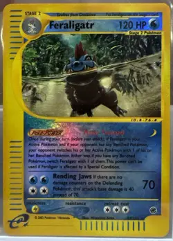 Feraligatr 47/165 Reverse Holo - Pokemon TCG Expedition 047/165 NM/LP - Image 1