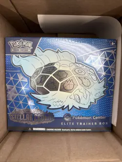 Pokemon TCG Scarlet & Violet Stellar Crown Pokemon Center ETB Elite Trainer Box - Image 1