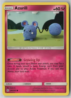 Azurill 146/236 Pokemon Crochet Cosmic Eclipse Common Lightly Played (LP) 1 - Image 1