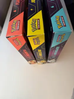 Pokemon Eeveelution Vmax Premium Collection Set of 3 Jolteon Flareon Vaporeon - Image 5