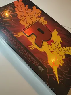 Pokemon TCG Team Rocket’s Moltres ex Ultra Premium Collection UPC Sealed - Image 1