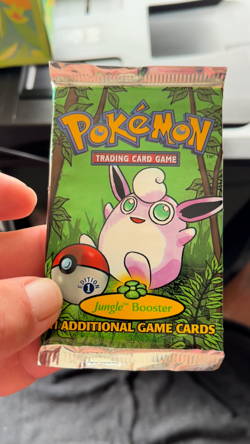Pokemon Jungle First Edition Booster Pack Factory Sealed, Unweighed - Image 2