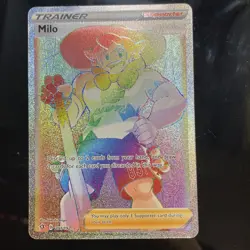 Milo - 201/192 - Secret Rare - Rebel Clash - Near Mint - Pokemon TCG - Image 1