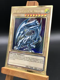 YuGiOh Blauaugiger Weisser Drache 1. Auflage Gold Rare MAGO-DE001 NM - Image 4
