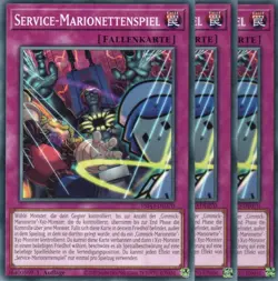 yugioh 3x Service-Marionettenspiel INFO-DE070 COMMON 1AUFLAGE DEUTSCH - Image 1