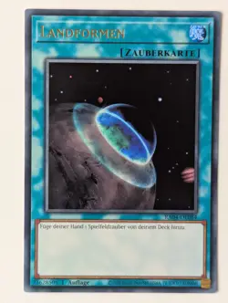 Landformen RA04-DE086 Ultra Rare Deutsch NM YUGIOH - Image 1