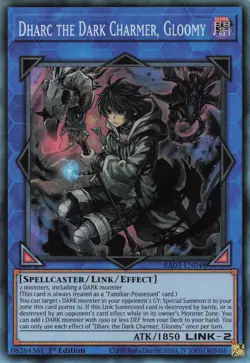 Yugioh Dharc the Dark Charmer, Gloomy RA03-EN048 - Collector's Rare - Image 1