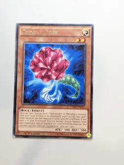 YuGiOh Crystal Rose Rare - UNLIMITED - CORE-EN012 - LP/MP - Image 1