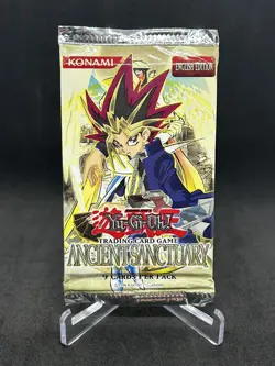 Yugioh Ancient Sanctuary Sealed Booster Pack - Image 1