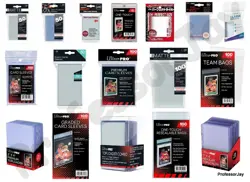 ULTRA PRO TRADING CARD SLEEVE DECK PROTECTION POKEMON DBS MTG YU-GI-OH TOPPS TCG - Image 3