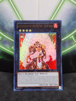 Yugioh Brotherhood of the Fire Fist - Tiger King CBLZ-EN048 Ultra Unlimited NM - Image 1
