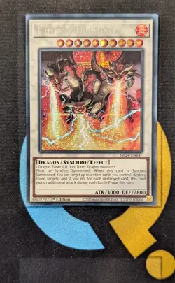 MP24-EN147 Trident Dragion Prismatic Secret Rare 1st Edition YuGiOh - Image 1