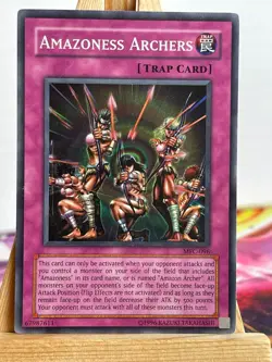Amazonische Bogenschutzinnen MFC-096 Super Rare Englisch NM YUGIOH - Image 1