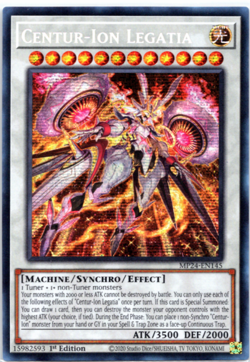 Centur-Ion Legatia - MP24-EN145 - Prismatic Secret Rare 1st Edition Yugioh - Image 1