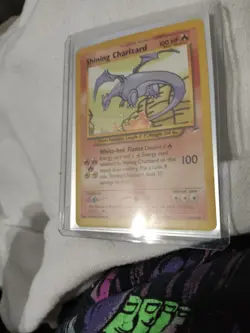 Shining Charizard (Raw) Pokemon Card English Rare Holo - Image 1