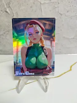 Cammy White Trading Card Waifu Goddess Story Anime Girl holo Karte Manga Full - Image 1