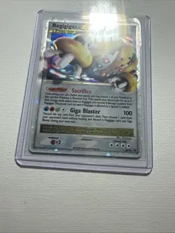 Regigigas LV. X DP30 Diamond and Pearl Black Star Promo Pokemon Card - Image 3