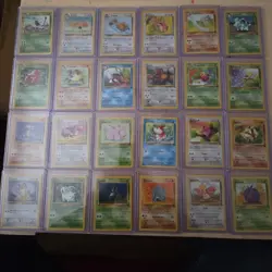 Pokemon Jungle Unlimited 24 Card Bulk Lot, Includes 11 Uncommons & 13 Commons - Image 1