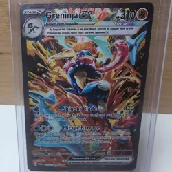 Greninja EX 214/167 Twilight Masquerade Secret Rare Holo Pokemon Card - MINT - Image 3