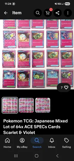 4 Lots Of Pokemon Classic Collection Card, ACE Spec, Pokemon Go, Captain Pikachu - Image 3
