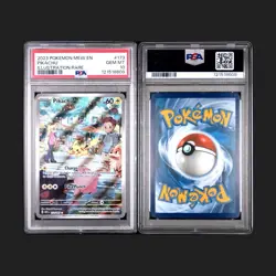 Pokemon TCG Sv: Scarlet & Violet Pikachu Card 173/165 Illustration Rare PSA 10 - Image 5