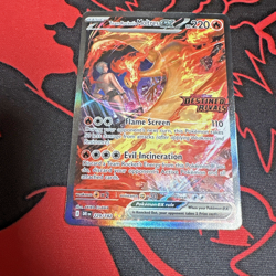 Team Rocket's Moltres Ex - 229/182 - Pokemon Destined Rivals Stamped Promo Card - Image 3