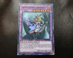 Dark Magician Girl the Dragon Knight (Purple) DLCS-EN006 Ultra Rare Card LP - Image 1