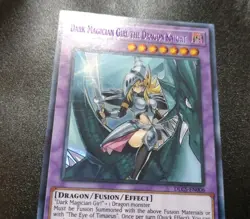 Dark Magician Girl the Dragon Knight (Purple) DLCS-EN006 Ultra Rare Card LP - Image 2